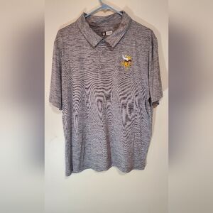 NFL Gray Polo with Yellow Logo